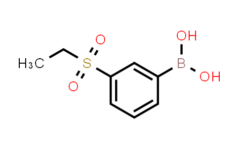 CAS No. 845870-47-5, 3-(Ethylsulfonyl)phenylboronic acid