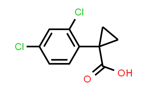 CAS No. 84604-70-6, 1-(2,4-Dichlorophenyl)cyclopropanecarboxylic acid