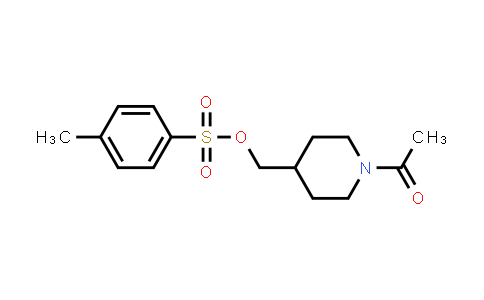 CAS No. 846057-25-8, (1-Acetylpiperidin-4-yl)methyl 4-methylbenzenesulfonate