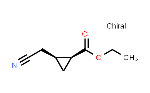 CAS No. 84673-47-2, Ethyl (1S,2S)-rel-2-(cyanomEthyl)cyclopropane-1-carboxylate