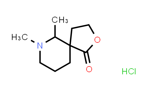 CAS No. 847228-21-1, 2-Oxa-7-azaspiro[4.5]decan-1-one, 6,7-dimethyl-, (Hydrochloride) (1:1)