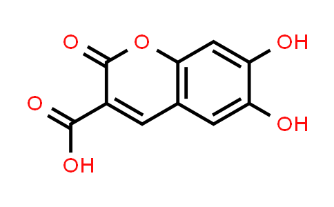 CAS No. 84738-35-2, 6,7-Dihydroxy-2-oxo-2H-1-benzopyran-3-carboxylic acid