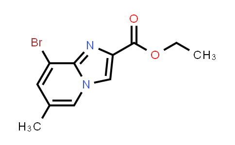 CAS No. 847446-55-3, Ethyl 8-bromo-6-methylimidazo[1,2-a]pyridine-2-carboxylate