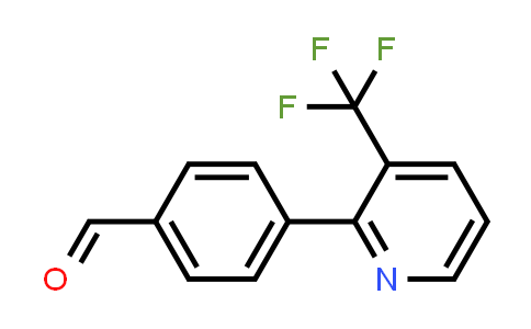 CAS No. 847446-85-9, 4-(3-(Trifluoromethyl)pyridin-2-yl)benzaldehyde