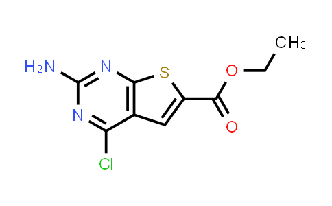 847560-46-7 | Ethyl 2-amino-4-chlorothieno[2,3-d]pyrimidine-6-carboxylate