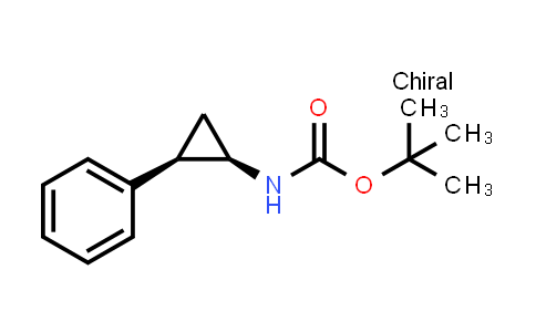 CAS No. 847644-86-4, tert-Butyl N-[(1R,2R)-rel-2-phenylcyclopropyl]carbamate