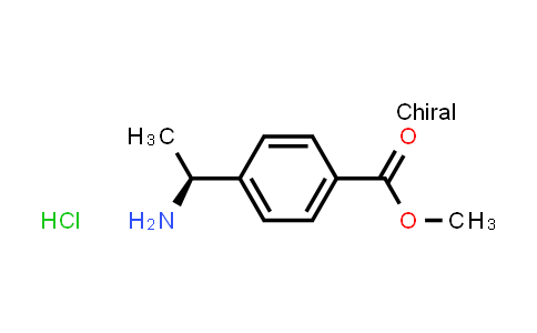 CAS No. 847728-91-0, (S)-Methyl 4-(1-aminoethyl)benzoate hydrochloride