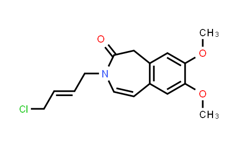CAS No. 847737-94-4, (E)-3-(4-Chlorobut-2-en-1-yl)-7,8-dimethoxy-1,3-dihydro-2H-benzo[d]azepin-2-one