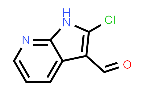 CAS No. 847801-93-8, 1H-Pyrrolo[2,3-b]pyridine-3-carboxaldehyde, 2-chloro-
