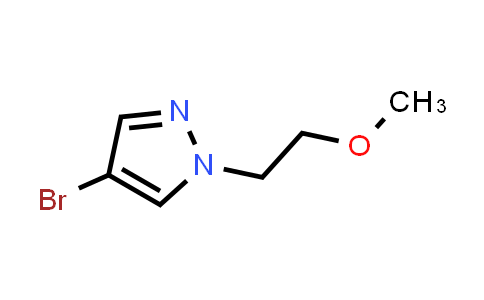 CAS No. 847818-49-9, 4-Bromo-1-(2-methoxyethyl)-1H-pyrazole