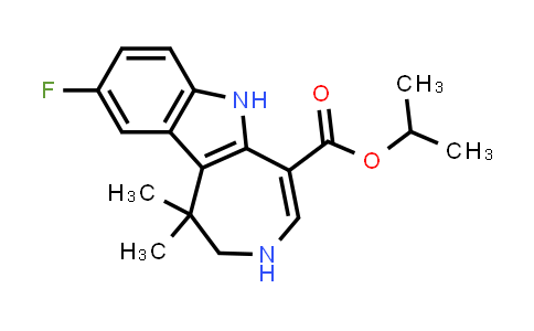 847865-45-6 | Azepino[4,5-b]indole-5-carboxylic acid, 9-fluoro-1,2,3,6-tetrahydro-1,1-dimethyl-, 1-methylethyl ester
