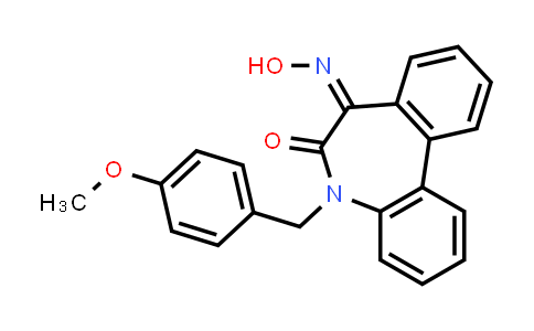 CAS No. 847926-87-8, 6H-Dibenz[b,d]azepine-6,7(5H)-dione, 5-[(4-methoxyphenyl)methyl]-, 7-oxime (9CI)
