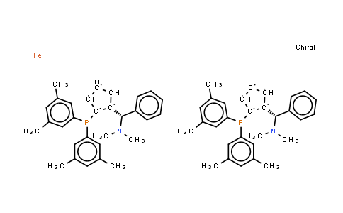 MC574216 | 847997-73-3 | (R,R)-(+)-2,2-双[(S)-(N,N-二甲氨基)(苯)甲基]-1,1-双(二(3,5-二苯基)膦)二茂铁