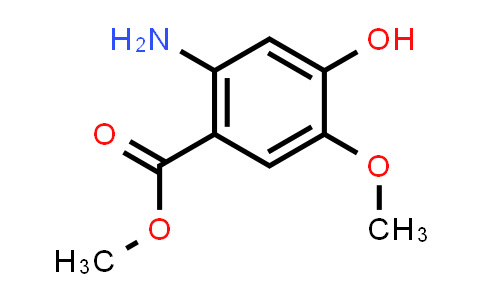CAS No. 848092-84-2, Methyl 2-amino-4-hydroxy-5-methoxybenzoate