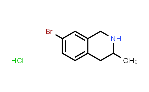CAS No. 848135-96-6, 7-Bromo-3-methyl-1,2,3,4-tetrahydroisoquinoline hydrochloride