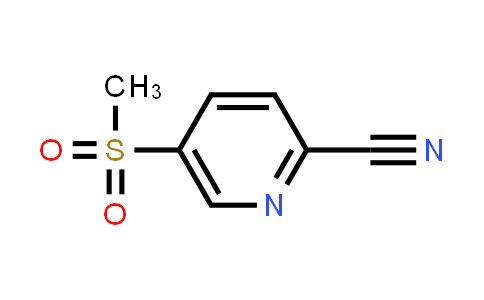 CAS No. 848141-13-9, 5-(Methylsulfonyl)picolinonitrile