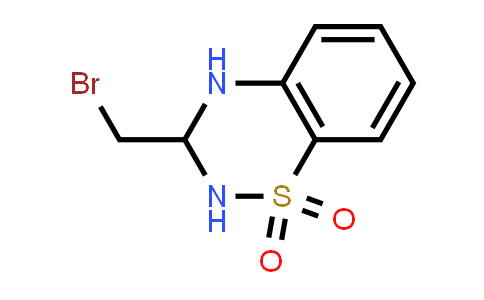CAS No. 848187-60-0, 3-(Bromomethyl)-3,4-dihydro-2H-benzo[e][1,2,4]thiadiazine 1,1-dioxide