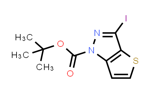 CAS No. 848356-70-7, tert-Butyl 3-iodo-1H-thieno[3,2-c]pyrazole-1-carboxylate