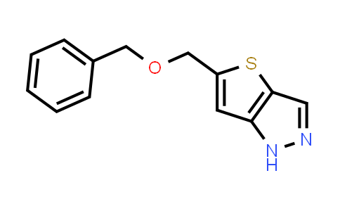 CAS No. 848358-30-5, 5-((Benzyloxy)methyl)-1H-thieno[3,2-c]pyrazole