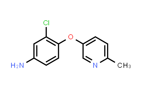 848482-82-6 | 3-Chloro-4-((6-methylpyridin-3-yl)oxy)aniline