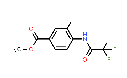 MC574276 | 848485-43-8 | Methyl 3-iodo-4-(2,2,2-trifluoroacetamido)benzoate