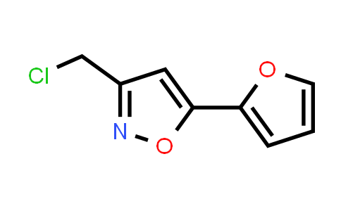 CAS No. 848658-70-8, 3-(Chloromethyl)-5-(2-furyl)isoxazole