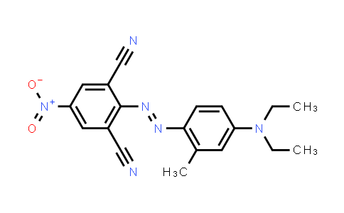 CAS No. 84870-65-5, 1,3-Benzenedicarbonitrile, 2-[2-[4-(diethylamino)-2-methylphenyl]diazenyl]-5-nitro-