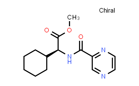 CAS No. 848777-29-7, (S)-methyl 2-cyclohexyl-2-(pyrazine-2-carboxamido)acetate