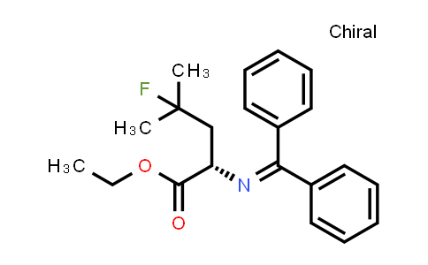 CAS No. 848949-86-0, Leucine, N-(diphenylmethylene)-4-fluoro-, ethyl ester