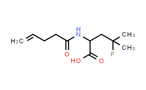 CAS No. 848949-88-2, 4-Fluoro-4-methyl-2-(pent-4-enamido)pentanoic acid