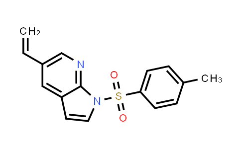 CAS No. 849069-60-9, 1H-Pyrrolo[2,3-b]pyridine, 5-ethenyl-1-[(4-methylphenyl)sulfonyl]-