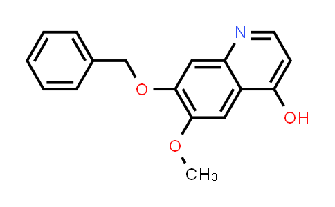 CAS No. 849217-23-8, 7-(Benzyloxy)-6-methoxyquinolin-4-ol