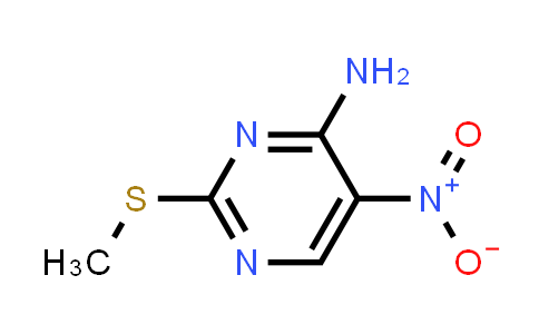 CAS No. 84928-85-8, 2-(Methylthio)-5-nitropyrimidin-4-amine