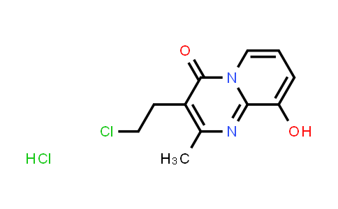 CAS No. 849727-62-4, 3-(2-Chloroethyl)-9-hydroxy-2-methyl-4H-pyrido[1,2-a]pyrimidin-4-one (Hydrochloride)
