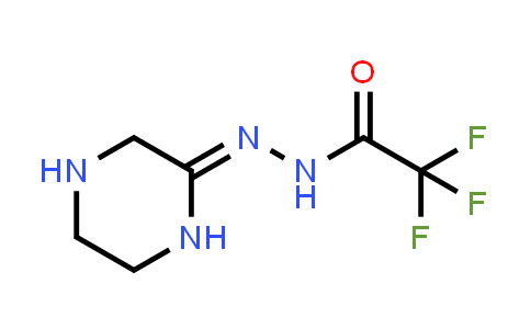 CAS No. 849832-73-1, (Z)-2,2,2-trifluoro-N'-(piperazin-2-ylidene)acetohydrazide