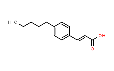 CAS No. 85017-61-4, (E)-3-(4-Pentylphenyl)acrylic acid
