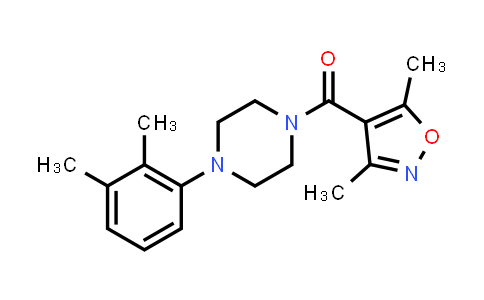 850183-33-4 | Methanone, (3,5-dimethyl-4-isoxazolyl)[4-(2,3-dimethylphenyl)-1-piperazinyl]-