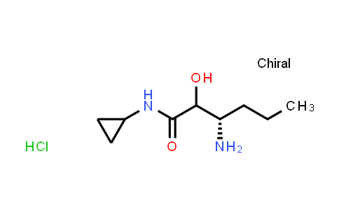 CAS No. 850252-34-5, (3S)-3-Amino-N-cyclopropyl-2-hydroxyhexanamide hydrochloride