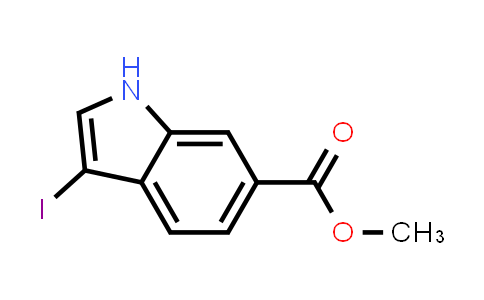 CAS No. 850374-98-0, Methyl 3-iodo-1H-indole-6-carboxylate
