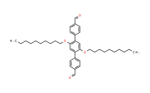 CAS No. 850446-24-1, 2',5'-Bis(decyloxy)-[1,1':4',1''-terphenyl]-4,4''-dicarbaldehyde