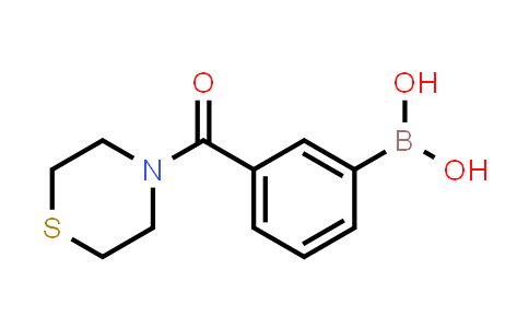 CAS No. 850567-37-2, (3-(Thiomorpholine-4-carbonyl)phenyl)boronic acid