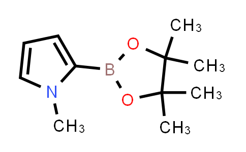 CAS No. 850567-47-4, 1H-Pyrrole, 1-methyl-2-(4,4,5,5-tetramethyl-1,3,2-dioxaborolan-2-yl)-
