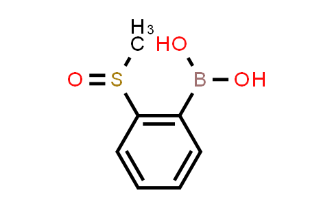 CAS No. 850567-97-4, (2-(Methylsulfinyl)phenyl)boronic acid