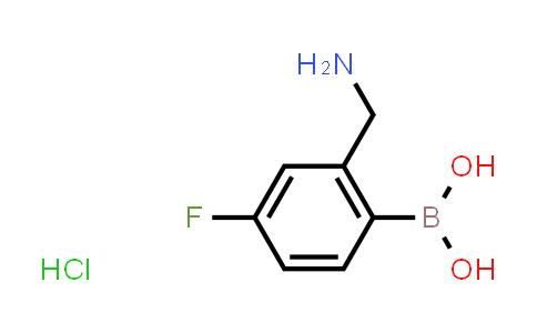CAS No. 850568-02-4, (2-(Aminomethyl)-4-fluorophenyl)boronic acid hydrochloride