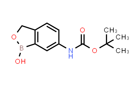 CAS No. 850568-79-5, tert-Butyl (1-hydroxy-1,3-dihydrobenzo[c][1,2]oxaborol-6-yl)carbamate