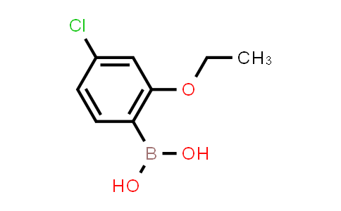 CAS No. 850568-80-8, 4-Chloro-2-ethoxyphenylboronic acid