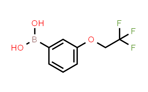 CAS No. 850593-08-7, (3-(2,2,2-Trifluoroethoxy)phenyl)boronic acid