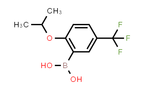 CAS No. 850593-12-3, (2-Isopropoxy-5-(trifluoromethyl)phenyl)boronic acid