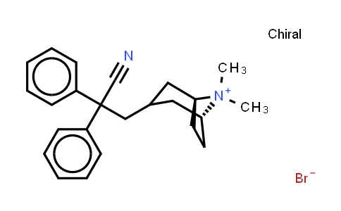850607-58-8 | 3-(2-氰基-2,2-二苯基乙基)-8,8-二甲基-8-氮杂二环[3.2.1]辛烷溴化物