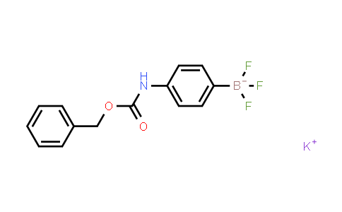 CAS No. 850623-45-9, Potassium (4-(((benzyloxy)carbonyl)amino)phenyl)trifluoroborate